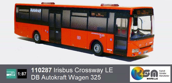 110287 - Irisbus Crossway LE - DB Autokraft Kiel Wagen 325