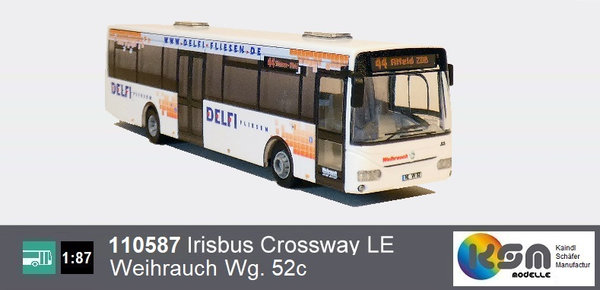 110587 - Irisbus Crossway LE - Weihrauch Delfi Fliesen